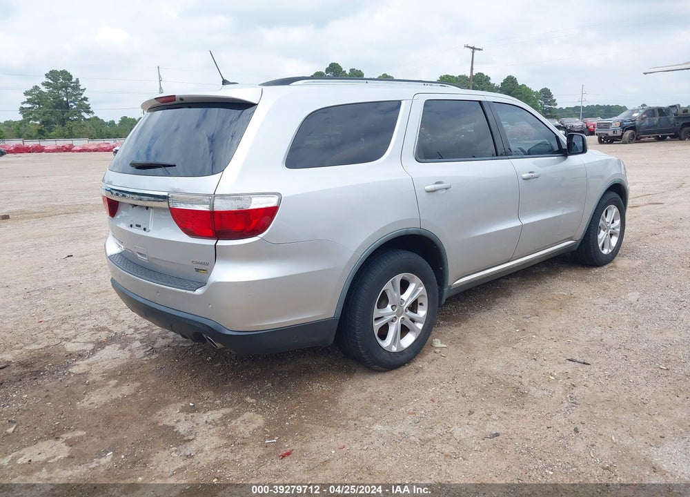 2011 DODGE DURANGO CREW VIN: 1D4RD4GG0BC634404