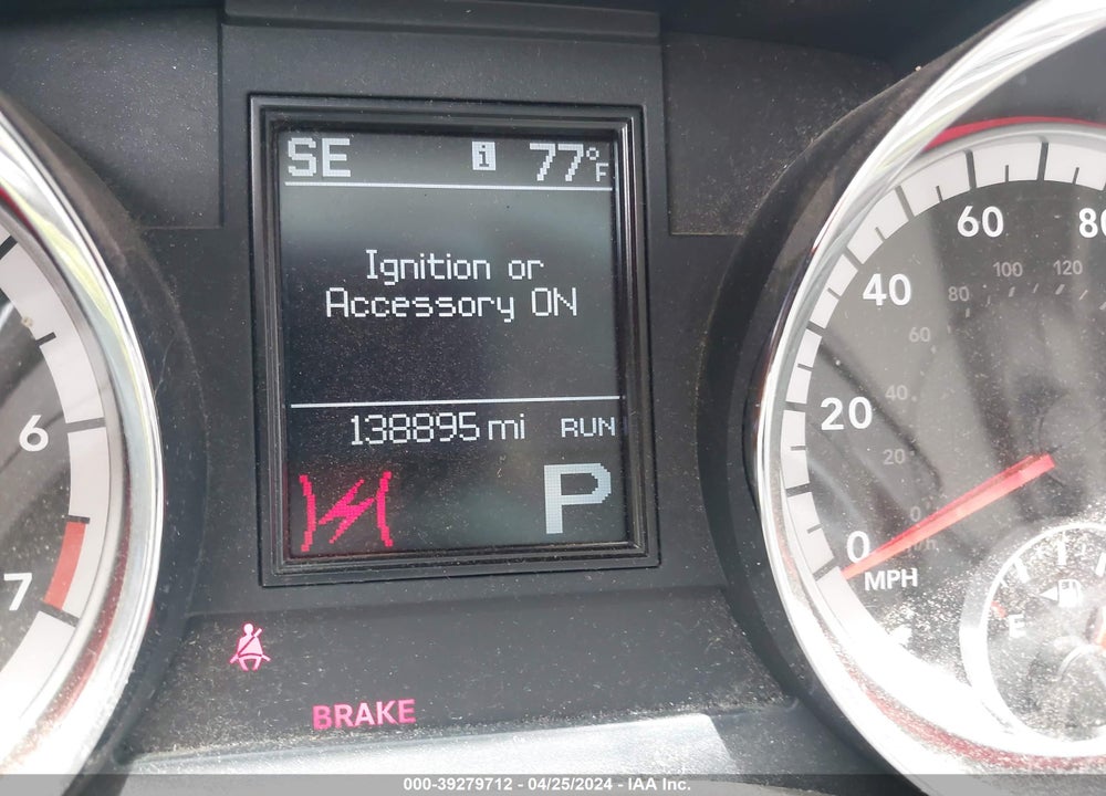 2011 DODGE DURANGO CREW VIN: 1D4RD4GG0BC634404