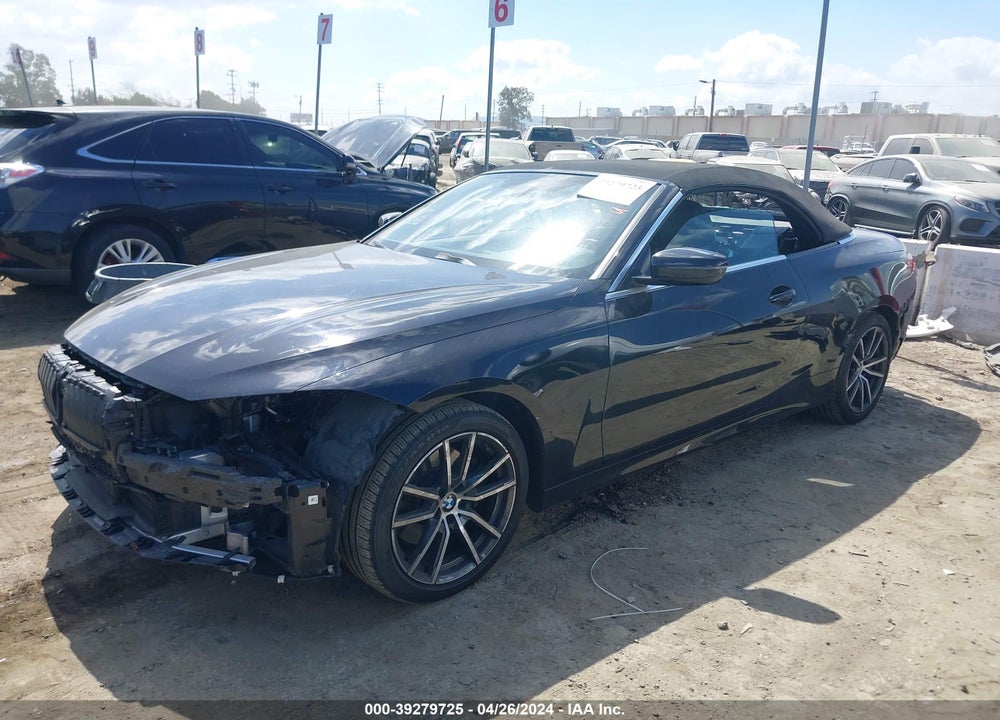2022 BMW 430I XDRIVE VIN: WBA43AT0XNCH99902