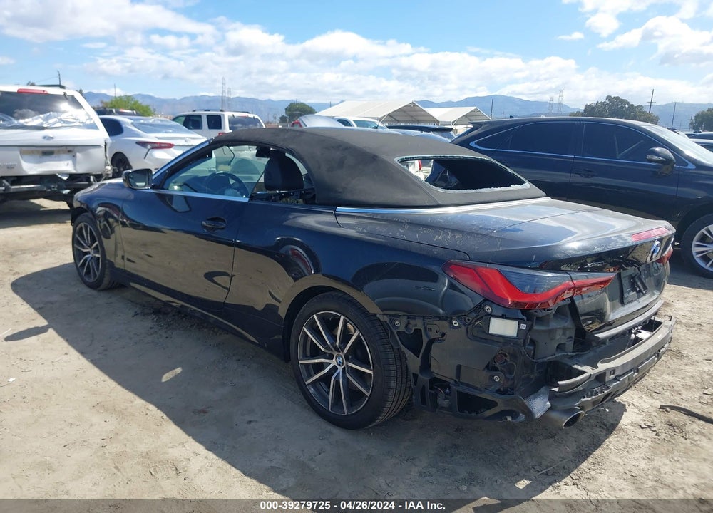 2022 BMW 430I XDRIVE VIN: WBA43AT0XNCH99902