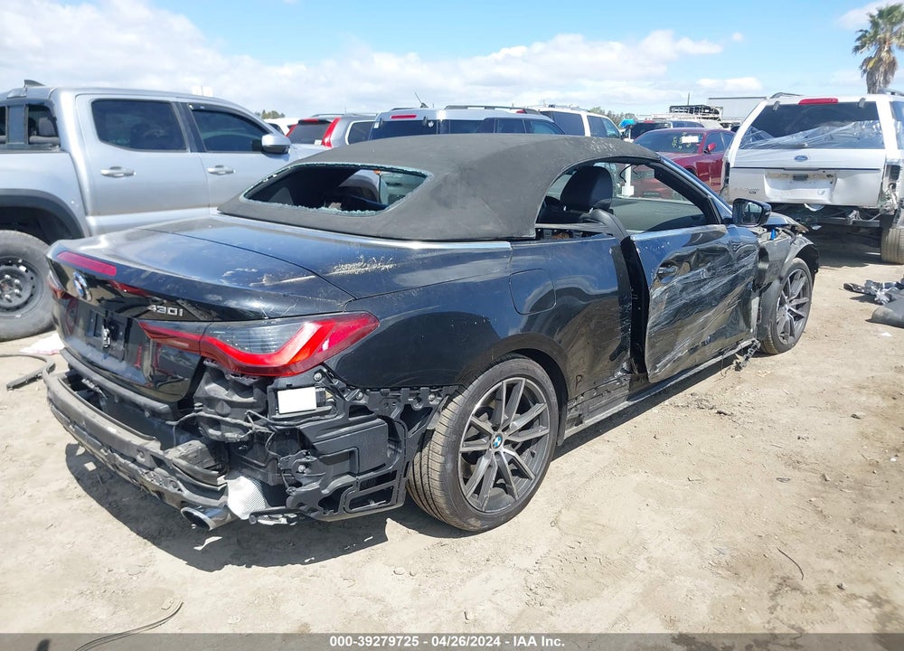 2022 BMW 430I XDRIVE VIN: WBA43AT0XNCH99902