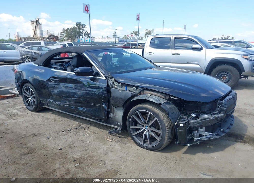 2022 BMW 430I XDRIVE VIN: WBA43AT0XNCH99902