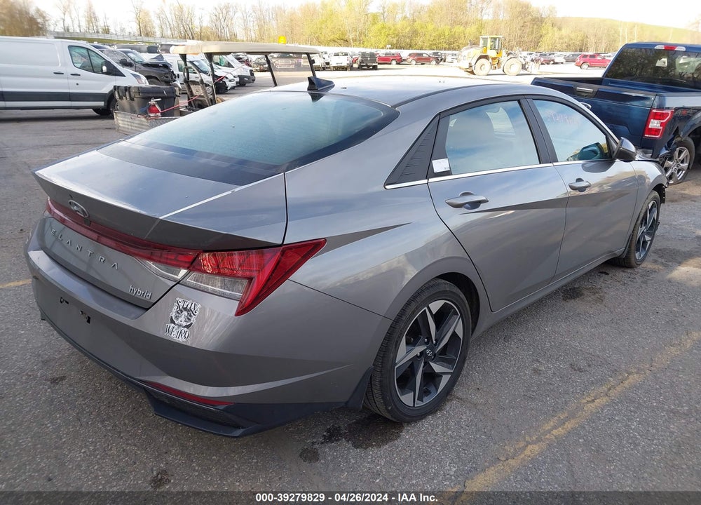2023 HYUNDAI ELANTRA HYBRID LIMITED VIN: KMHLN4AJ9PU047166