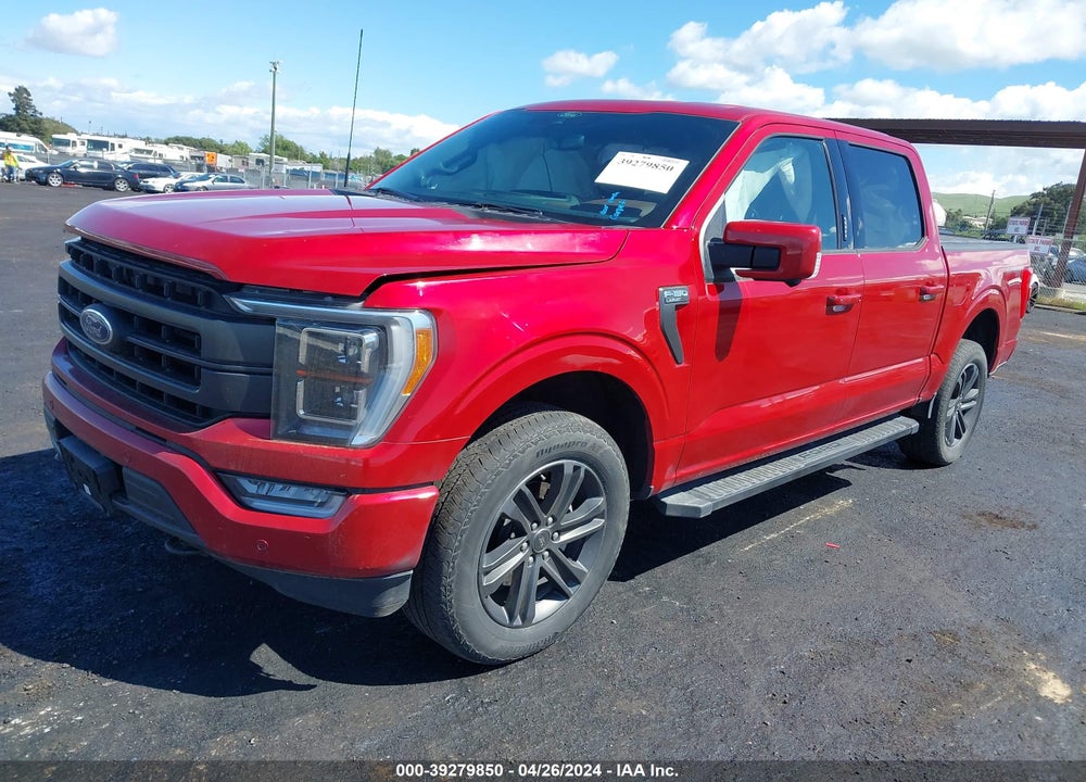 2022 FORD F-150 LARIAT VIN: 1FTFW1E80NFB09785