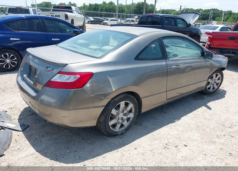 2006 HONDA CIVIC LX VIN: 2HGFG12636H537402
