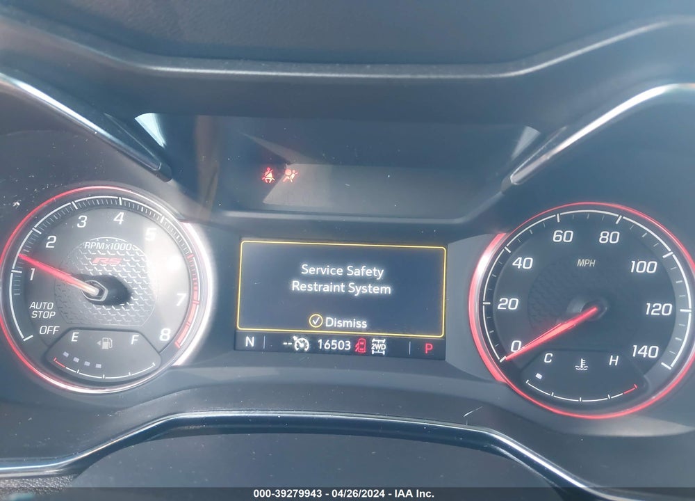 2023 CHEVROLET TRAILBLAZER AWD RS VIN: KL79MUSL3PB025318