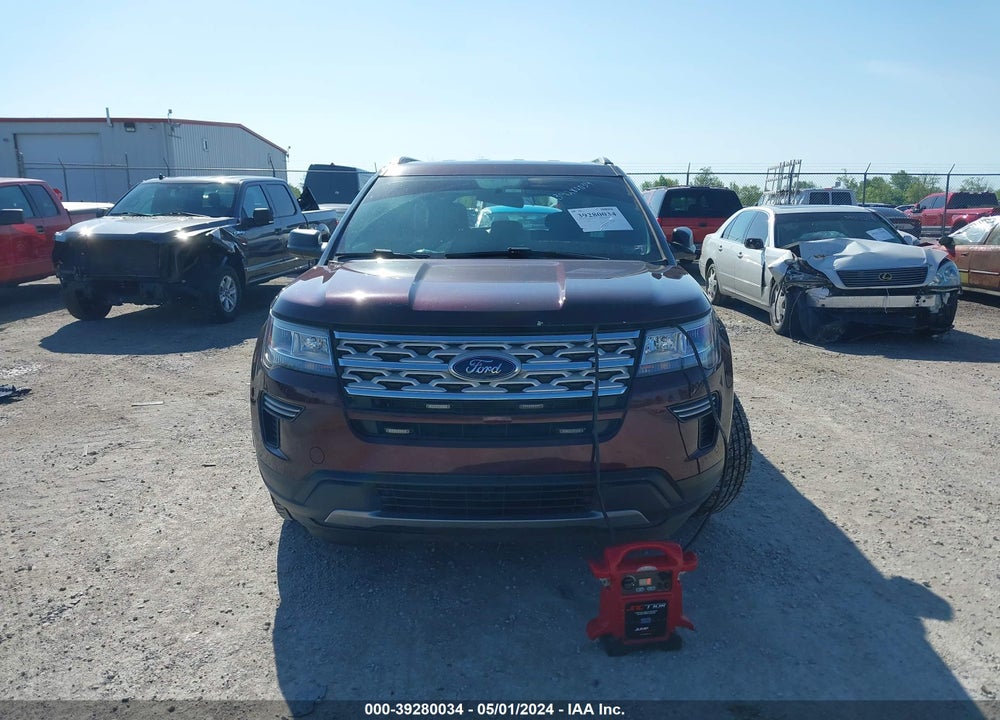 2018 FORD EXPLORER XLT VIN: 1FM5K8D84JGC17313