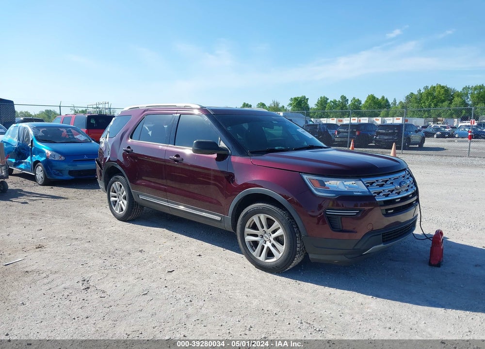 2018 FORD EXPLORER XLT VIN: 1FM5K8D84JGC17313