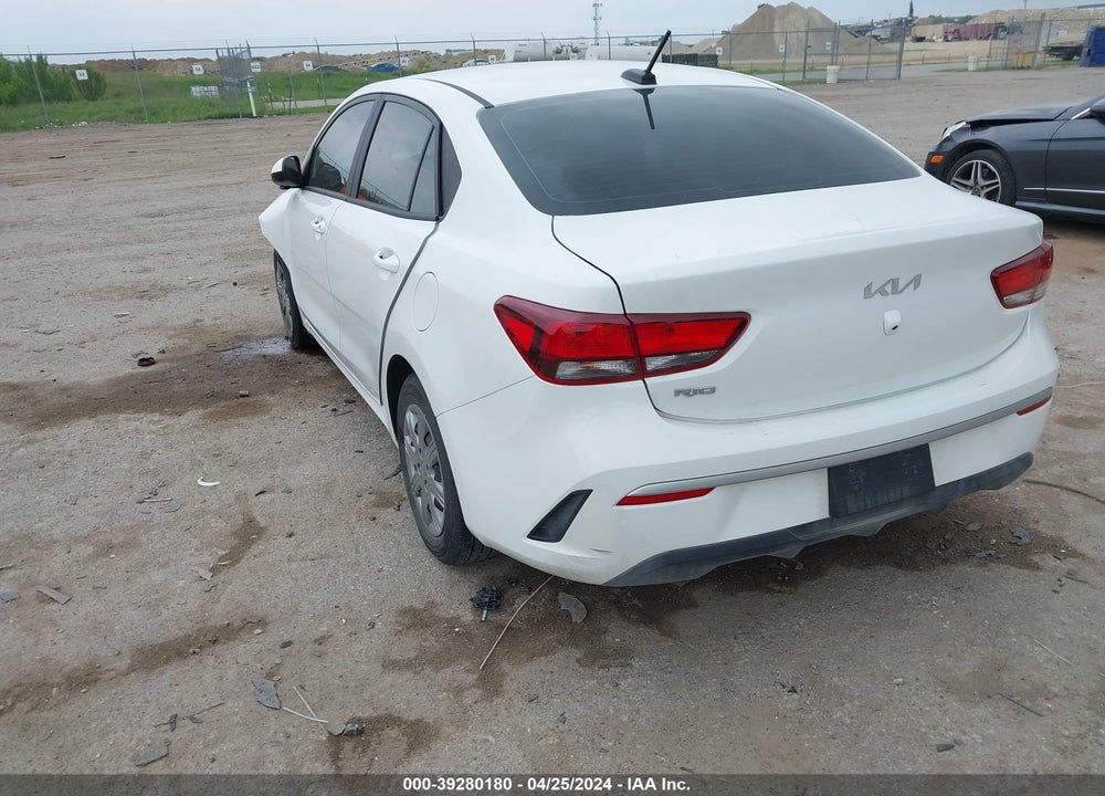 2023 KIA RIO S VIN: 3KPA24AD9PE615901