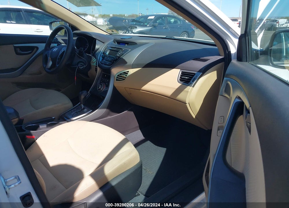 2013 HYUNDAI ELANTRA GLS VIN: 5NPDH4AE3DH278413