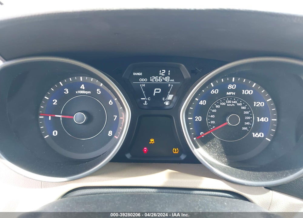 2013 HYUNDAI ELANTRA GLS VIN: 5NPDH4AE3DH278413