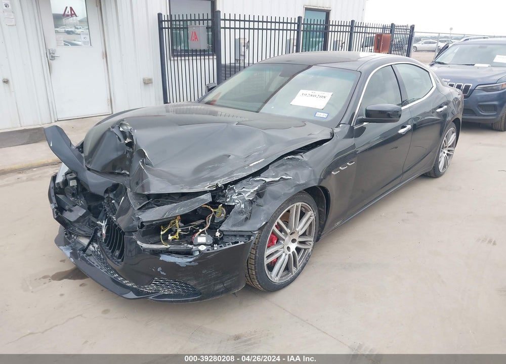 2014 MASERATI GHIBLI S Q4 VIN: ZAM57RTA7E1087502
