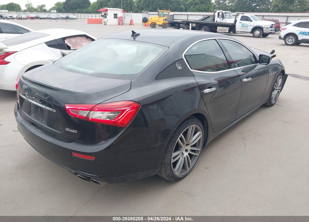 2014 MASERATI GHIBLI S Q4 VIN: ZAM57RTA7E1087502
