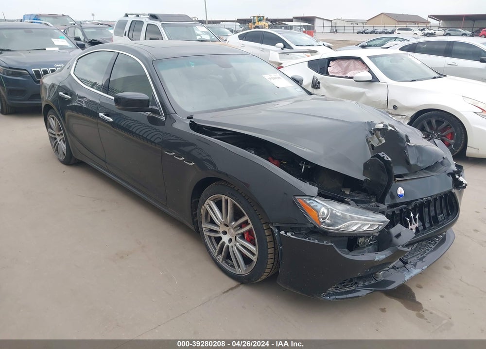 2014 MASERATI GHIBLI S Q4 VIN: ZAM57RTA7E1087502