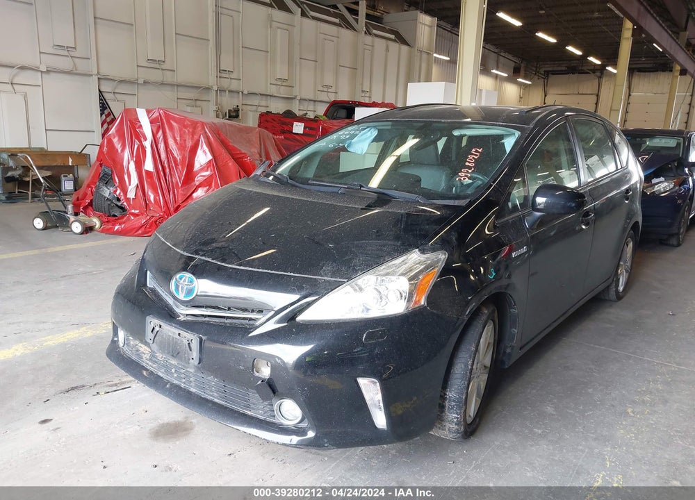 2014 TOYOTA PRIUS V FIVE VIN: JTDZN3EU5EJ002186