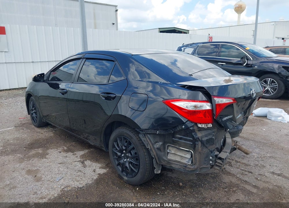 2015 TOYOTA COROLLA LE VIN: 5YFBURHE6FP302876