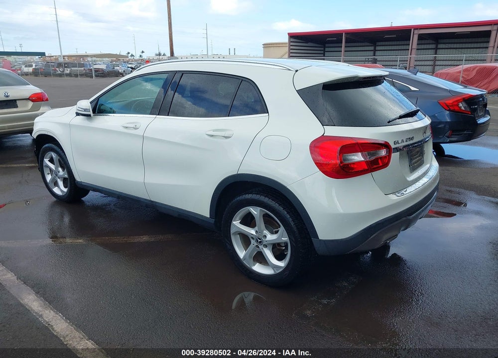 2018 BENZ GLA-CLASS GLA250 VIN: WDCTG4EB3J1422554
