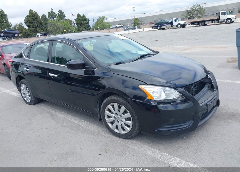 2015 NISSAN SENTRA SV VIN: 3N1AB7AP9FY256335