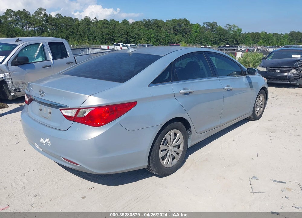 2011 HYUNDAI SONATA GLS VIN: 5NPEB4AC9BH027056