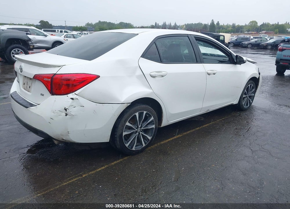 2018 TOYOTA COROLLA SE VIN: 5YFBURHE5JP795331