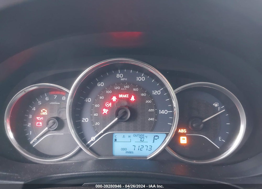 2016 TOYOTA COROLLA VIN: 5YFBURHE3GP518296