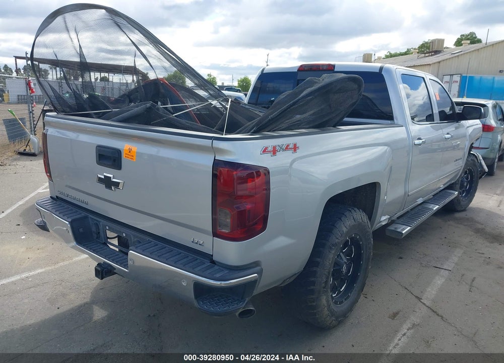 2016 CHEVROLET SILVERADO K1500 LTZ VIN: 3GCUKSEC0GG154322