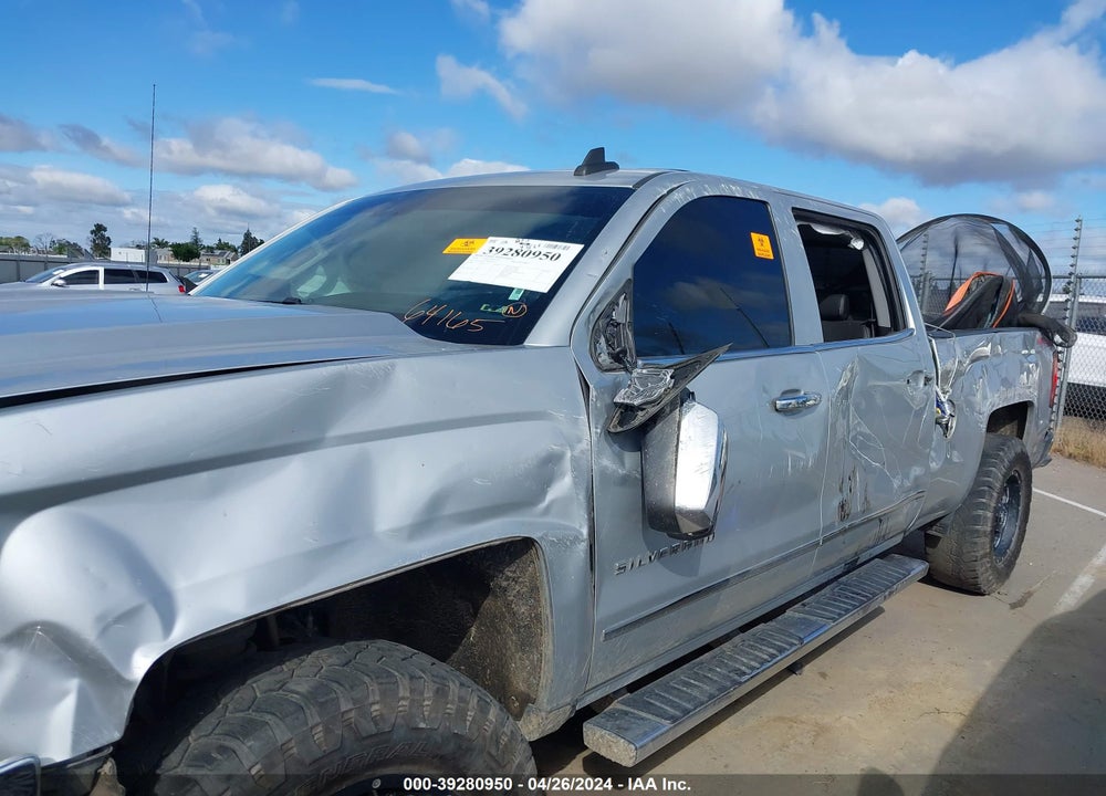 2016 CHEVROLET SILVERADO K1500 LTZ VIN: 3GCUKSEC0GG154322