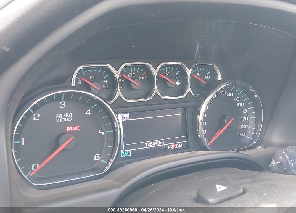 2016 CHEVROLET SILVERADO K1500 LTZ VIN: 3GCUKSEC0GG154322
