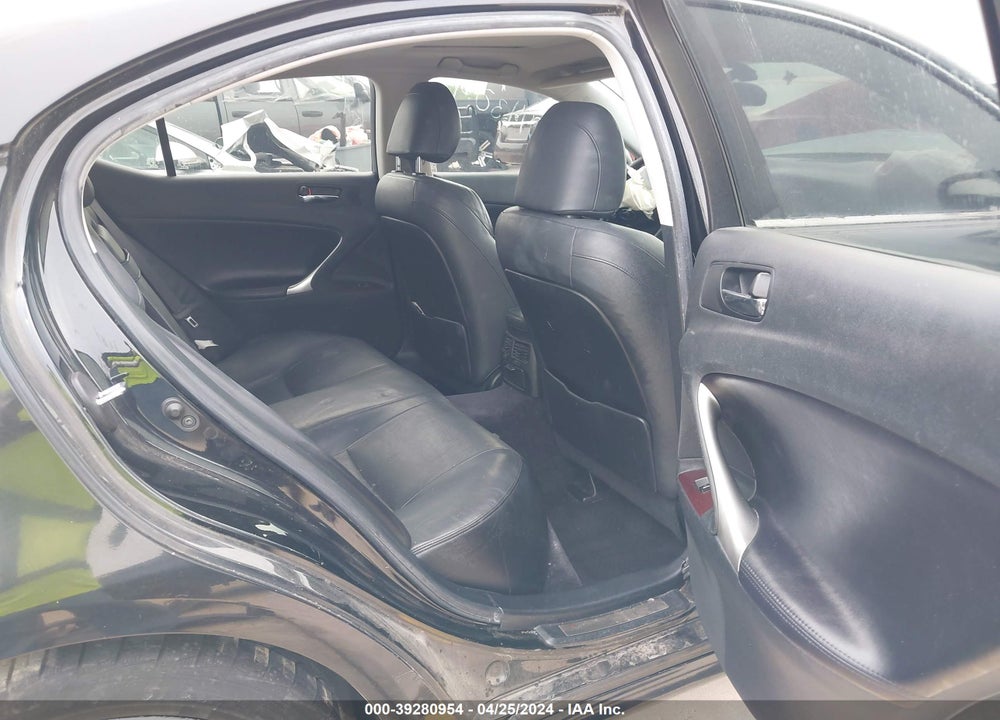 2007 LEXUS IS 250 VIN: JTHBK262072044309