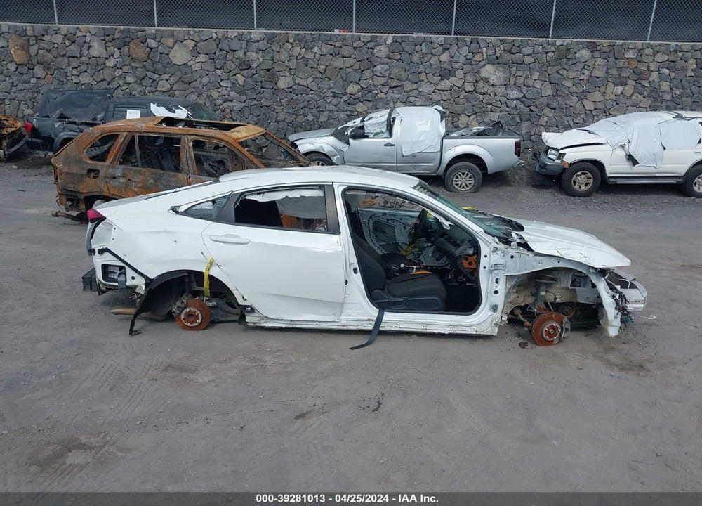 2019 HONDA CIVIC LX VIN: 19XFC2F66KE008428