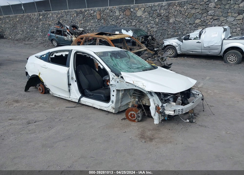 2019 HONDA CIVIC LX VIN: 19XFC2F66KE008428