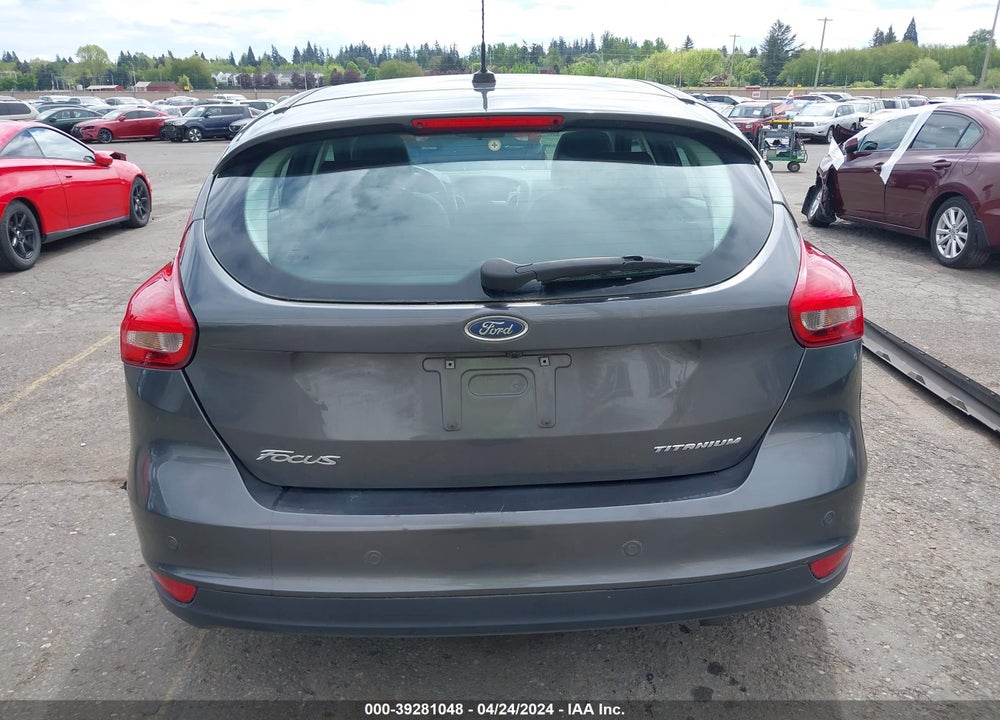 2017 FORD FOCUS TITANIUM VIN: 1FADP3N26HL349009