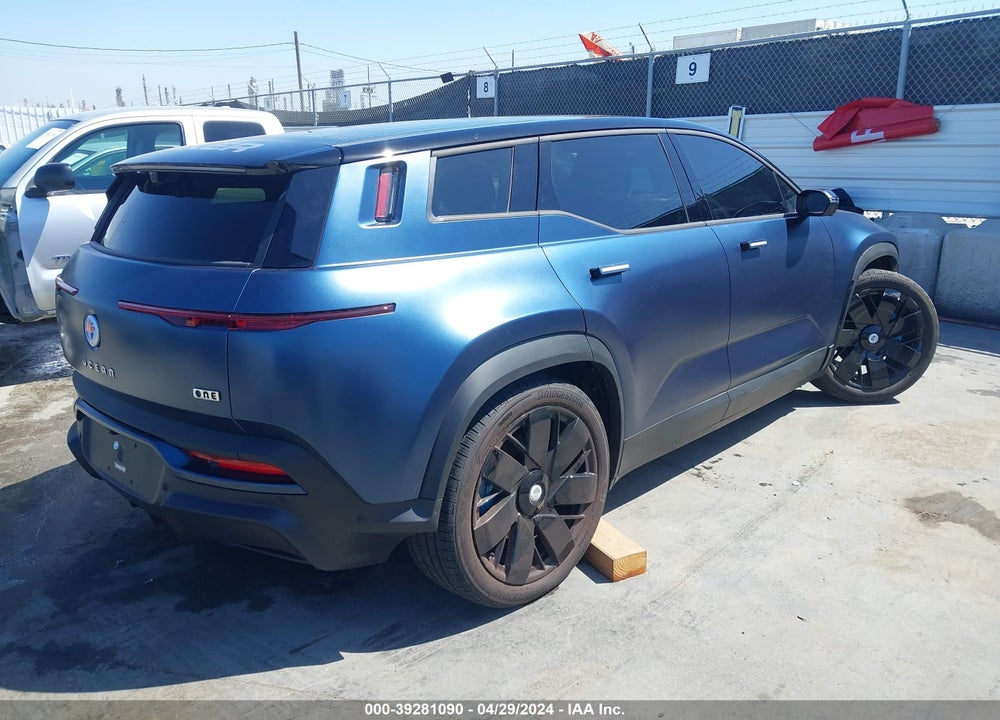 2023 FISKER OCEAN ONE VIN: VCF1ZBU22PG003744