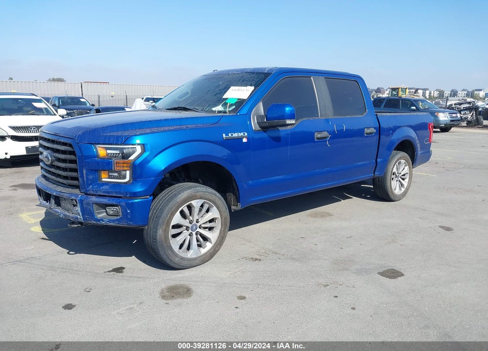 2017 FORD F-150 XL VIN: 1FTEW1EPXHFA75121