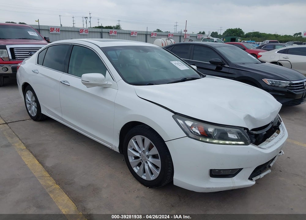 2014 HONDA ACCORD EX-L V-6 VIN: 1HGCR3F82EA005950