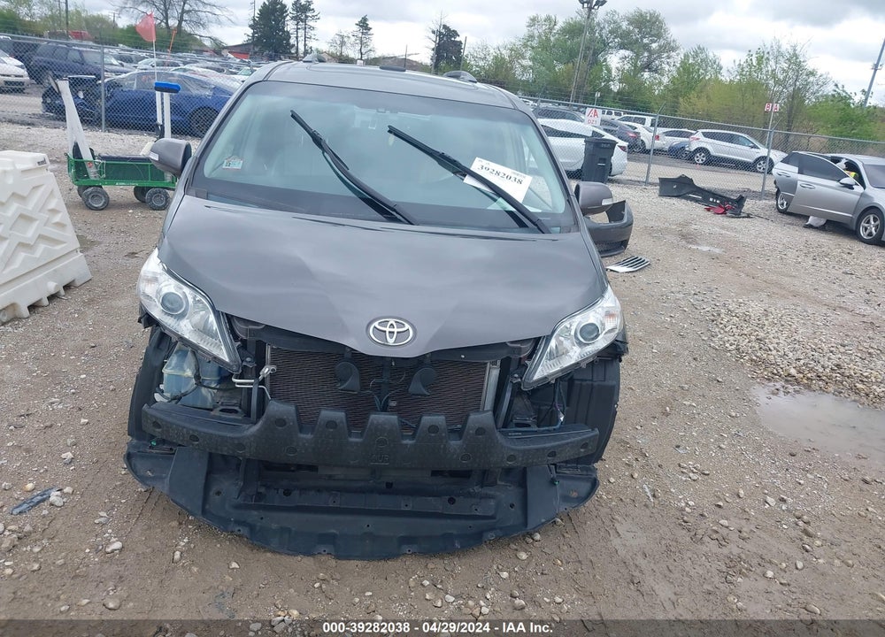 2013 TOYOTA SIENNA LIMITED 7 PASSENGER VIN: 5TDDK3DC5DS061123