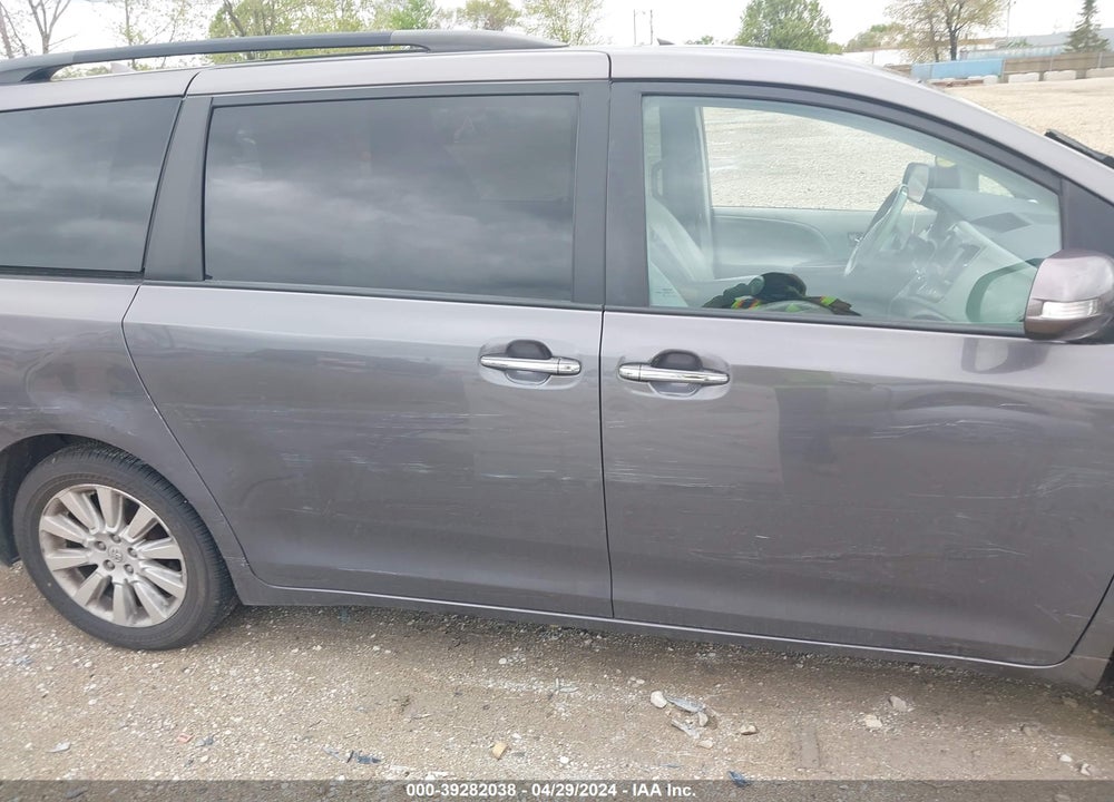 2013 TOYOTA SIENNA LIMITED 7 PASSENGER VIN: 5TDDK3DC5DS061123