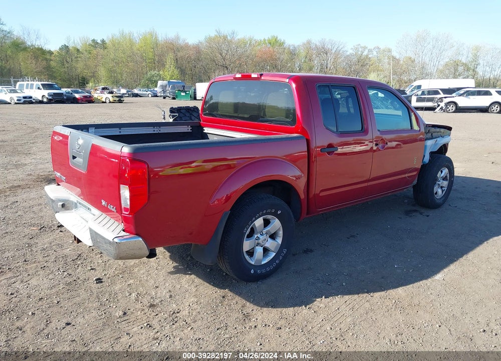 2012 NISSAN FRONTIER VIN: 1N6AD0EV4CC426223