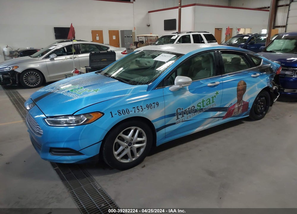 2016 FORD FUSION SE VIN: 1FA6P0HD3G5117619