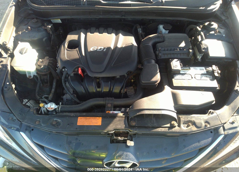 2013 HYUNDAI SONATA GLS VIN: 5NPEB4AC0DH583744