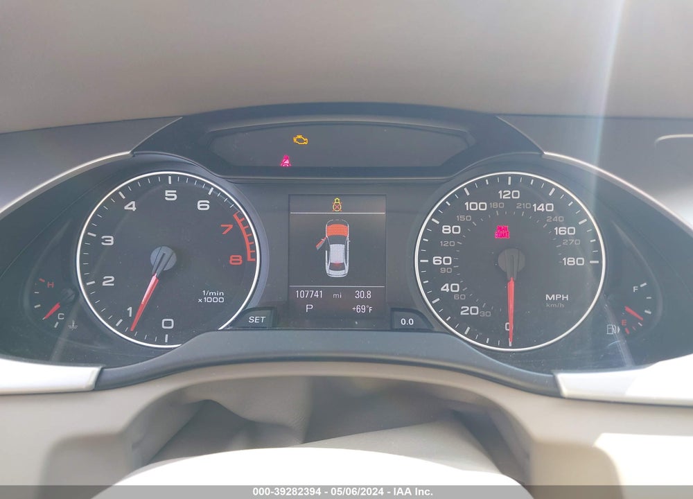 2012 AUDI A4 2.0T PREMIUM VIN: WAUFFAFL2CN020643