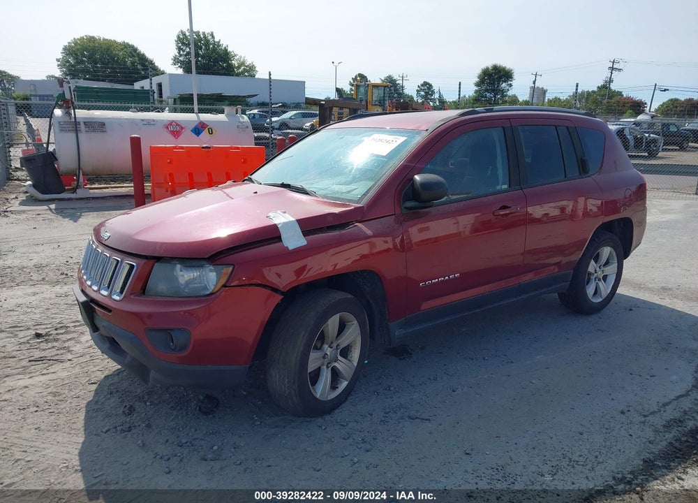2016 JEEP COMPASS SPORT VIN: 1C4NJCBA8GD641443