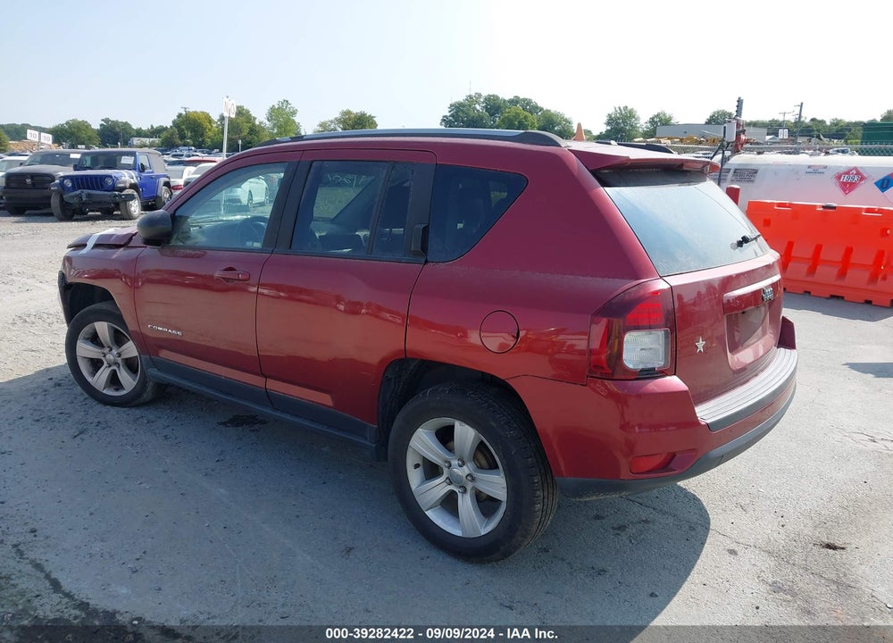 2016 JEEP COMPASS SPORT VIN: 1C4NJCBA8GD641443