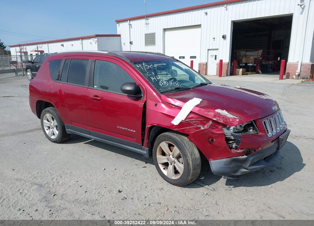2016 JEEP COMPASS SPORT VIN: 1C4NJCBA8GD641443