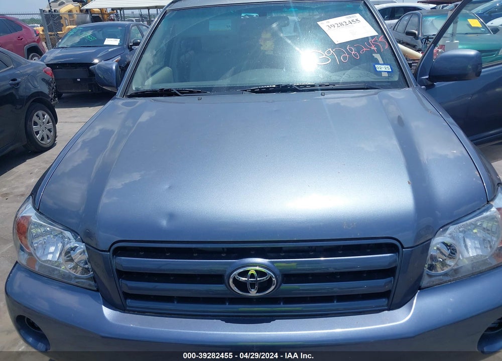 2006 TOYOTA HIGHLANDER V6 VIN: JTEGP21A360120540