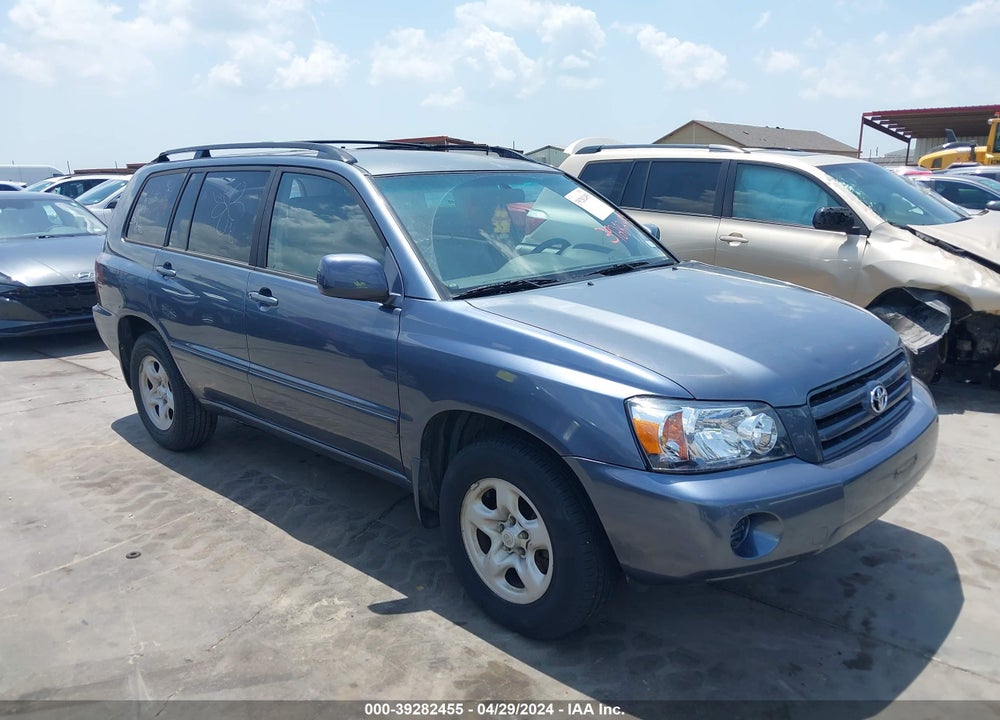 2006 TOYOTA HIGHLANDER V6 VIN: JTEGP21A360120540