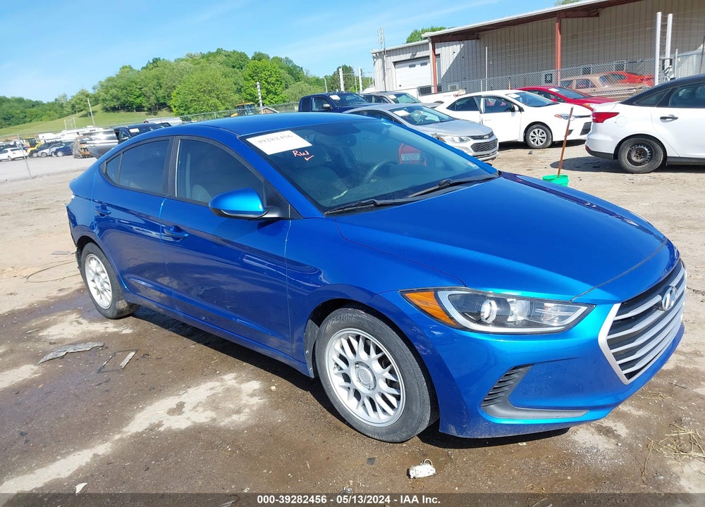 2017 HYUNDAI ELANTRA SE VIN: 5NPD74LF9HH101881
