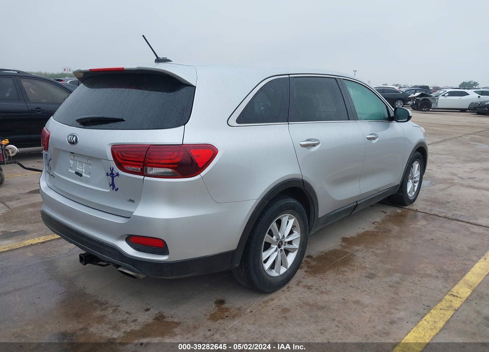 2020 KIA SORENTO 3.3L LX VIN: 5XYPG4A58LG631542