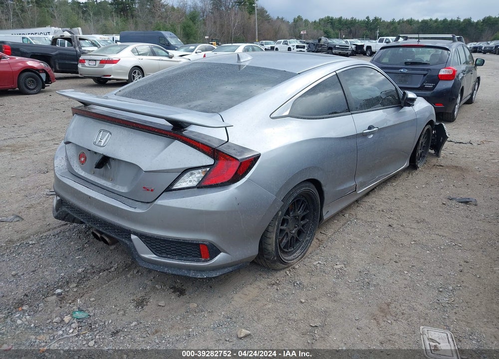 2019 HONDA CIVIC SI VIN: 2HGFC3A57KH750962