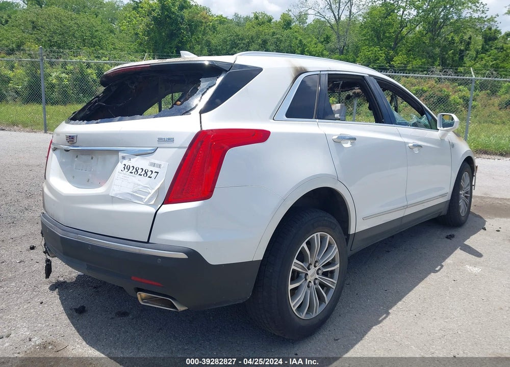 2017 CADILLAC XT5 LUXURY VIN: 1GYKNBRS3HZ192283